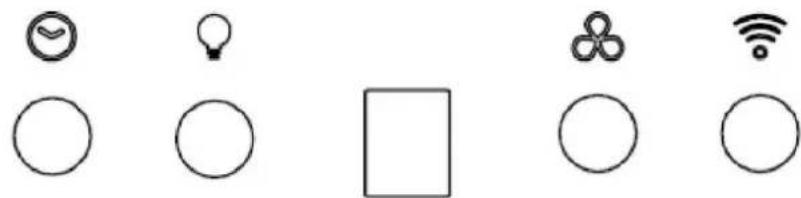 CANDY CPY5ESMGWIFILC/1 - Bouton tactile avec affichage LED et Wi-Fi - 1
