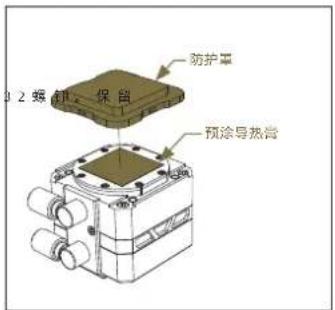 EK Water Blocks Elite Aurum 360 D-RGB - 第1步:移除原始塑料压固定夹(AMD) - 1