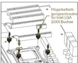 EK Water Blocks Elite Aurum 360 D-RGB - INSTALLATION - INTEL LGA-20XX-BUCHSE - 1