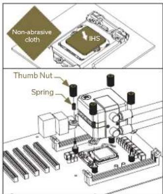 EK Water Blocks Elite Aurum 360 D-RGB - STEP 6: MOUNTING BRACKETS INSTALLATION - 1
