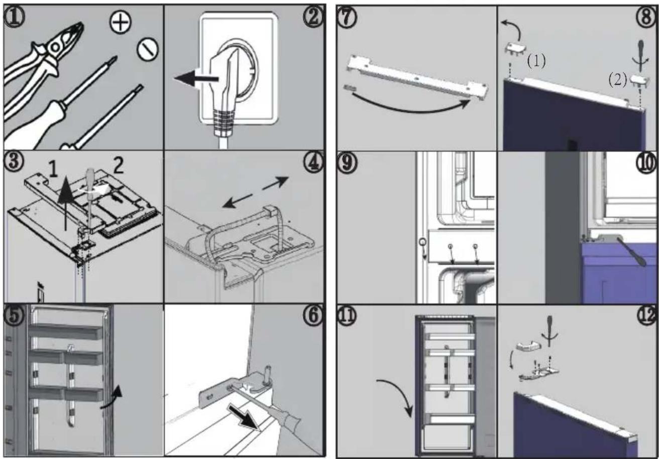 HOOVER HONCQ4T620EWXK - Assembly steps - 1