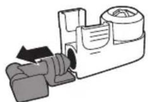 SAECO Incanto HD8922 - Disassembling the milk dispensing spout - 3