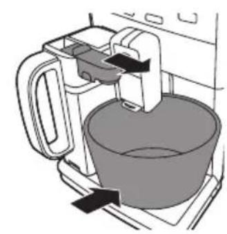 SAECO Incanto HD8922 - Pulizia accurata della caraffa del latte - 1