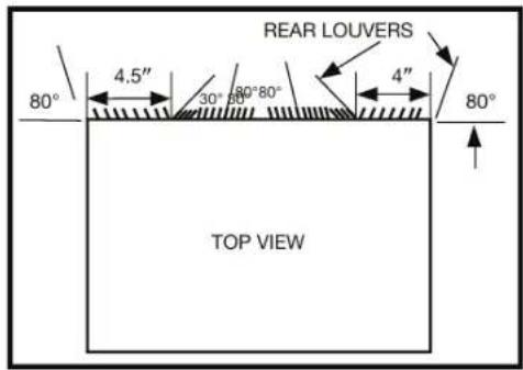 Perfect Aire 4PATW14002 - MARCAS DE MANGAS DE PARED: - 1