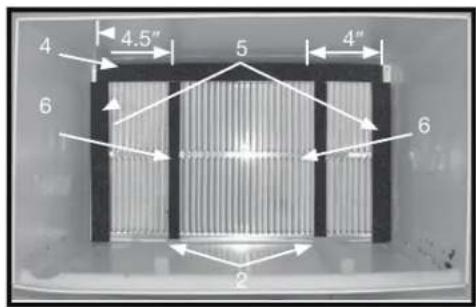 Perfect Aire 4PATW14002 - MARCAS DE MANGAS DE PARED: - 2