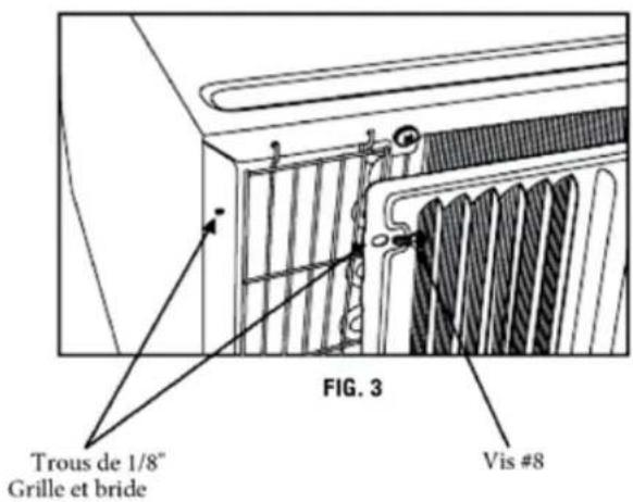 Perfect Aire 6PATW10000 - #9 WHITE - WESTINGHOUSE, FRIGIDAIRE 22 PO DE PROFONDEUR - 2