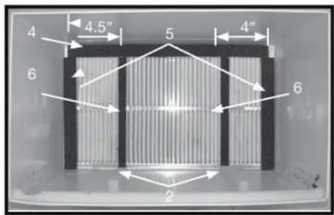 Perfect Aire 6PATW8000 - MARCAS DE MANGAS DE PARED: - 2