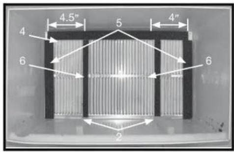 Perfect Aire 6PATW8000 - MARCAS DE MANGAS DE PARED: - 2