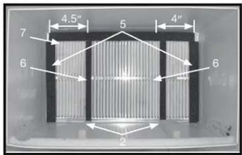 Perfect Aire 6PATW8000 - MARCAS DE MANGAS DE PARED: - 2