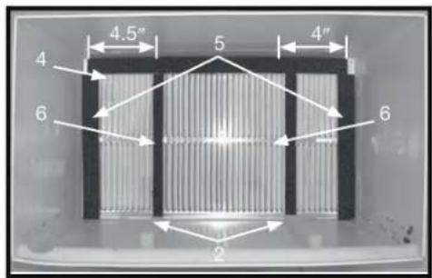 Perfect Aire 6PATW8000 - MARCAS DE MANGAS DE PARED: - 2