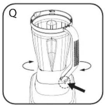 PowerXL BL7019 - Shredding/slicing disc assembly - 5
