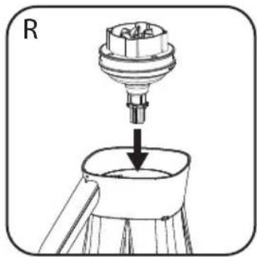 PowerXL BL7019 - Julienne disc assembly - 1