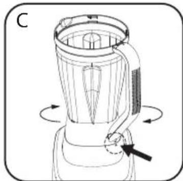 PowerXL BL7019 - Using the blender - 3