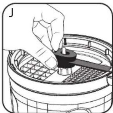 PowerXL BL7019 - Dicing disc disassembly - 1