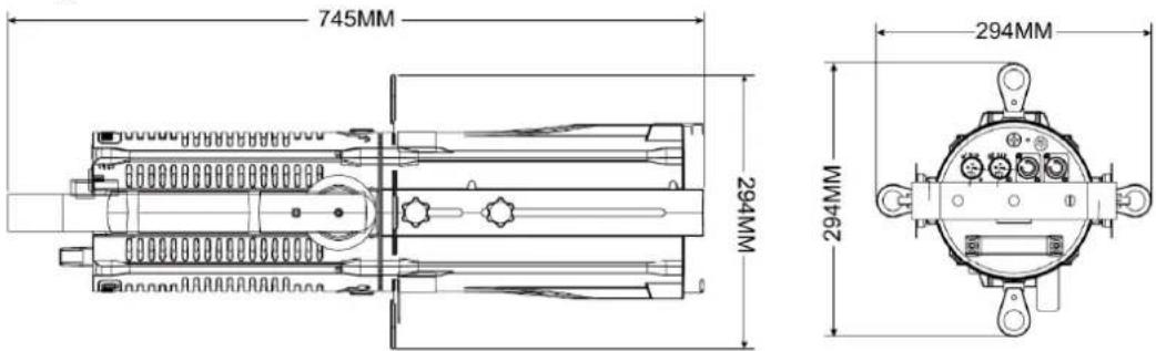 BeamZ BTS300Z - TECHNICAL SPECIFICATIONS - 1