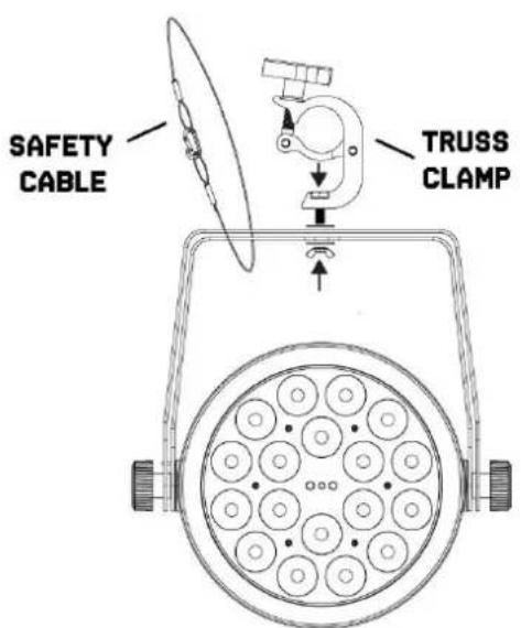 BeamZ BWA530 - RIGGING - 1