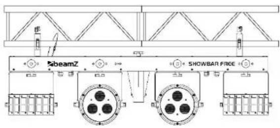 BeamZ Showbar FREE - RIGGING - 2