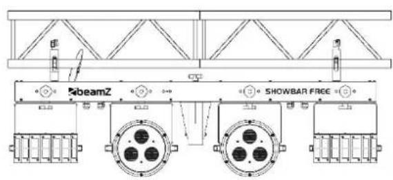 BeamZ Showbar FREE - RIGGING - 2