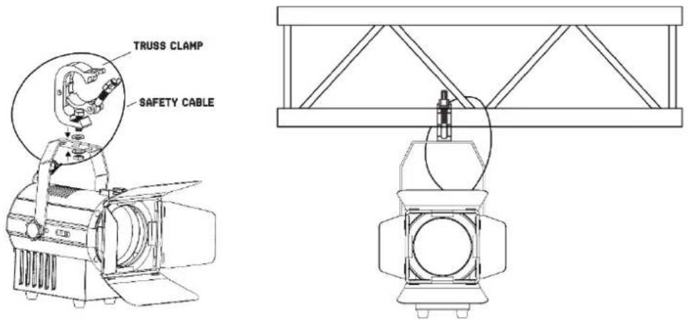 BeamZ BTF50Z - FIXATION - 1