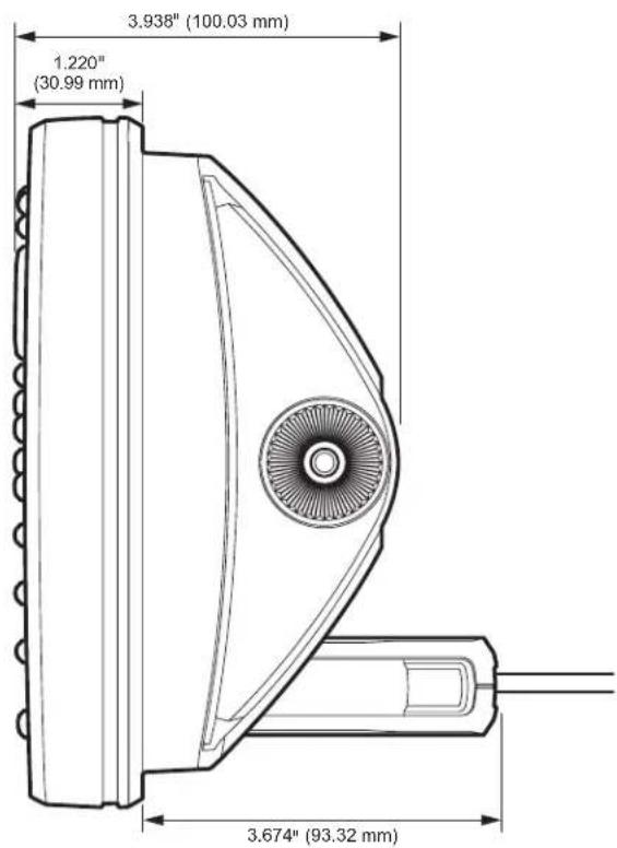 3.938" (100.03 mm) 1.220" (30.99 mm) 3.674" (93.32 mm)