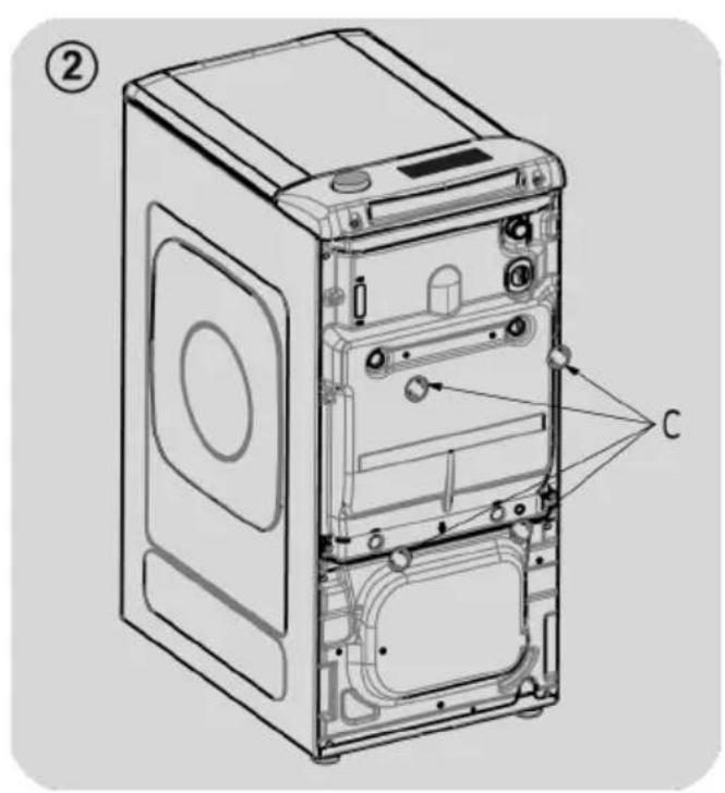 CANDY TCA263D3-S - INSTALLAZIONE - 2