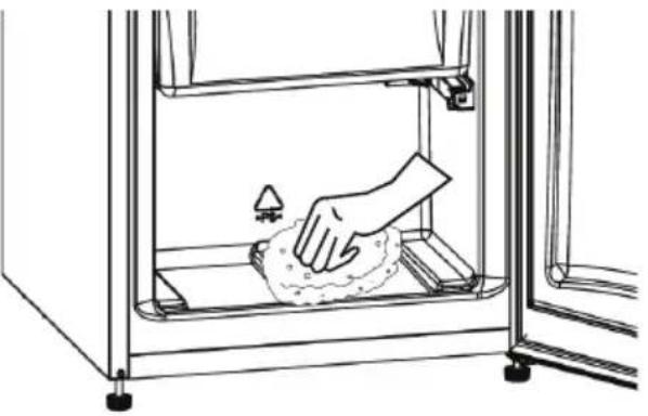 HOOVER BHBS 172 T - Defrosting the freezer compartment - 1