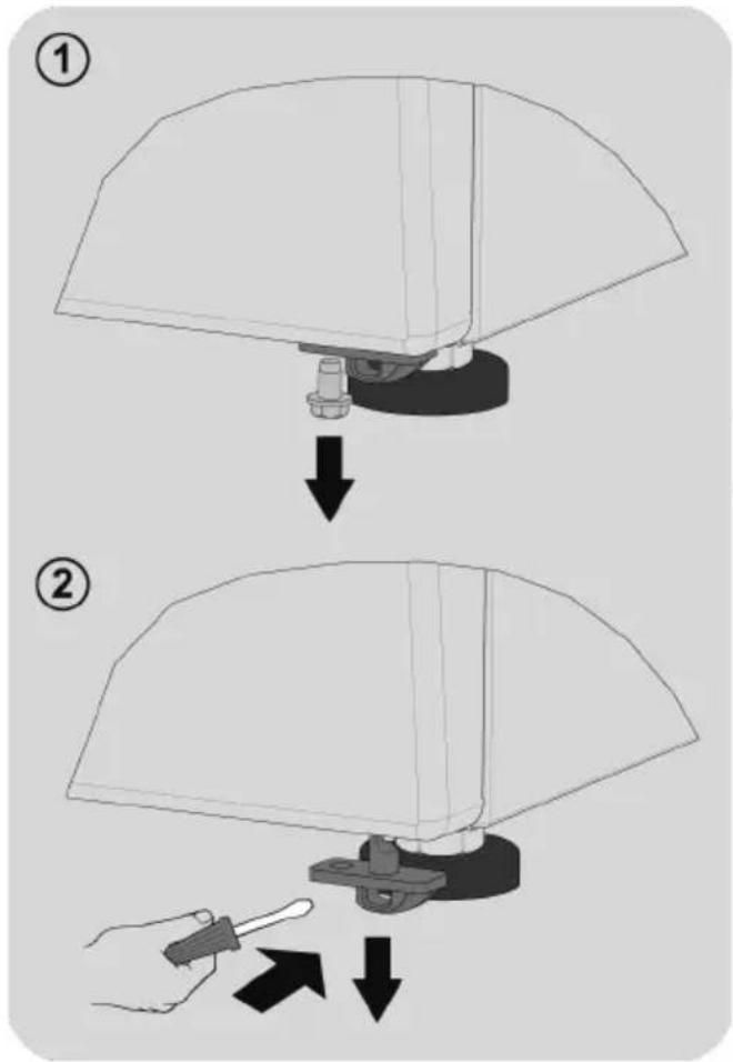 HOOVER H5DPB 485BC9/1-S - (Présent uniquement sur certains modèles) - 1