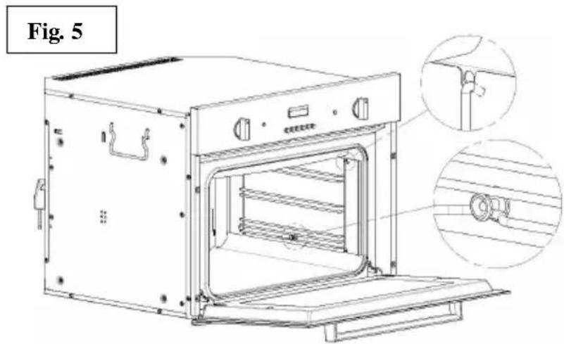 HOOVER HCO 460 X - Limpieza de las parrillas laterales – Fig. 5 - 1