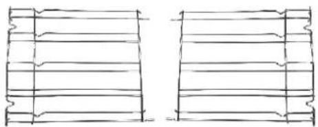 HOOVER HHC3U116IN/E - Lateral wire grids - 1