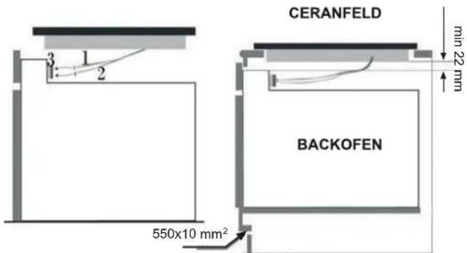 HOOVER HHE115IN/E - CERANFELDER OHNE BEDIENELEMENTE - 1
