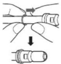 PANASONIC EW-DJ26 - Anbringen des Identifikationsrings - 1