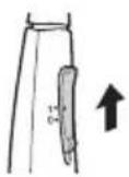 PANASONIC ES-WR51 - Slide the power switch to "1" and shave. - 2