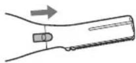 PANASONIC ES-WM31 - Fissaggio della lama - 2