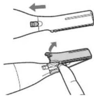 PANASONIC ES-WM31 - Připevnění břitu - 1