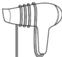 PANASONIC EH-NE87 - Ficha cabo - 1