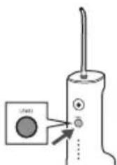 PANASONIC EW-DJ27 - Stlačte prepínač úrovne a vyberte úroveň tlaku vody. - 1