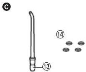 PANASONIC EW-DJ27 - De onderdelen - 3