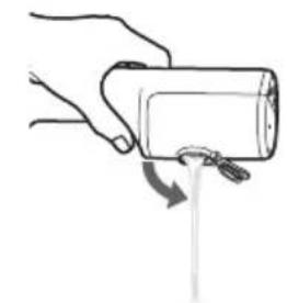 PANASONIC EW-DJ67 - Pentru a menține aparatul curat, vărsați apa rămasă după fiecare utilizare. - 1