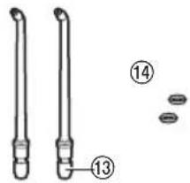 PANASONIC EW-DJ67 - E Tongue care nozzle (x1) EW-DJ67 - 2