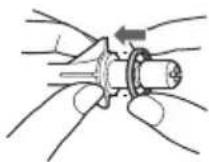 PANASONIC EW-DJ67 - Cómo montar el anillo de identificación - 1