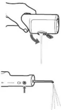 PANASONIC EW-DJ67 - Pour garder l'appareil propre, versez l'eau restante. - 1