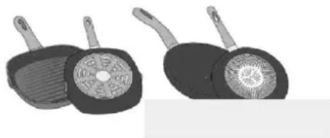 HOOVER HIH8ICF - Récipients de cuisson pour plaques à induction - 3