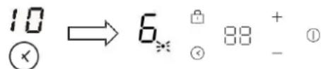 HOOVER HIH8ICF - If the timer is set on more than one zone: - 2