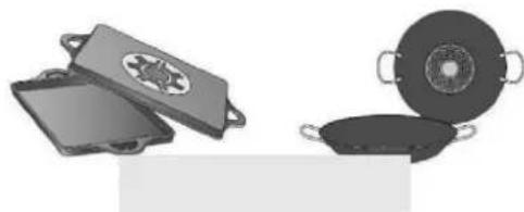 HOOVER HIH6ICE - Récipients de cuisson pour plaques à induction - 2