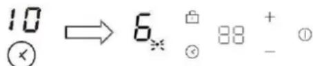 HOOVER HIH6ICE - If the timer is set on more than one zone: - 2