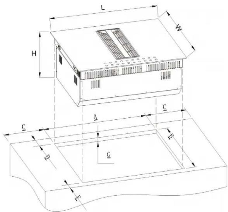 HOOVER HIH6ICE - ASENNUSMITAT - 1