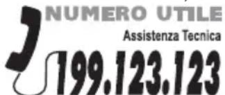 HOOVER HMIG20GDFN - UN SOLO NUMERO TELEFONICO PER OTTENERE ASSISTENZA. Qualora il problema dovesse persistere, componendo il “Numero Utile” sotto indicato, sarà messo in contatto direttamente con il - 1