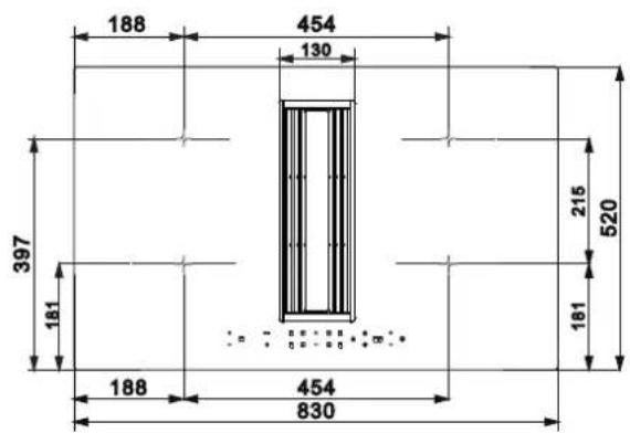 HOOVER HIH8ICE - Cabinet and Flue Pipe Size - 4