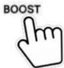 HOOVER HIH8ICE - Activate the boost function - 2