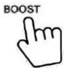 HOOVER HIH8ICE - Attivazione della funzione Boost - 2